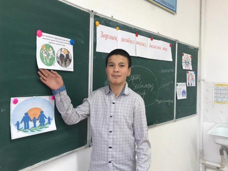 “Зорлық-зомбылықсыз балалық шақ!"
